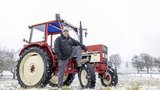 Der IHC 633 ist der TraumTraktor von Markus Lenz aus Buch TG.  (Bild: «die grüne» / Gian Vaitl)