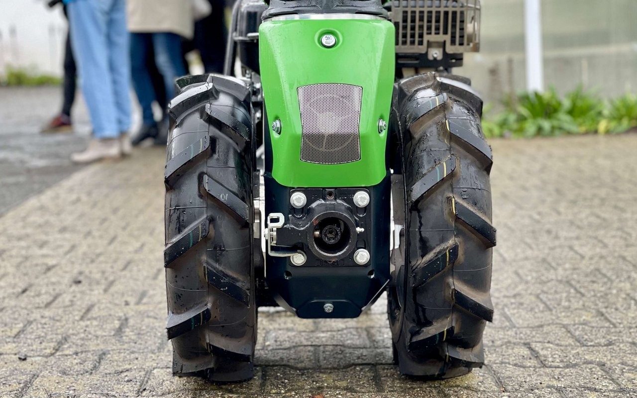 Ein Rapid Kipos-Geräteträger für Gartenbau und Landschaftsbau.