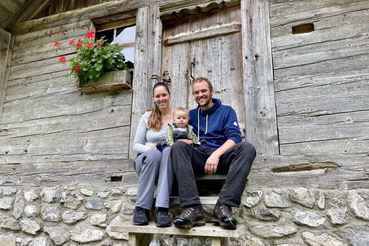 Die Alp Langenegg wird seit 2018 von Elena und Matthias Zbinden geführt. (Bild: Jürg Vollmer / «die grüne»)
