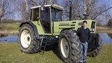Der Hürlimann H6136 ist Samuel Bolds Traumtraktor.  (Bild: «die grüne» / Gian Vaitl)
