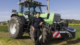 Der Deutz-Fahr Agrostar 6.61 ist der Traumtraktor von Dominik Wyss aus Bünzen AG  (Bild: «die grüne» / Pia Neuenschwander)