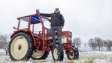 Der IHC 633 ist der TraumTraktor von Markus Lenz aus Buch TG.  (Bild: «die grüne» / Gian Vaitl)