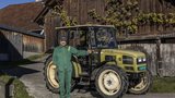 Der Hürlimann H-306 DT ist Manfred Rothenbühlers Traumtraktor.  (Bild: «die grüne» / Pia Neuenschwander)