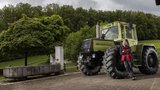 Mit dem MB Trac 1500 hat sich Hanspeter Spring einen Bubentraum erfüllt.  (Bild: «die grüne» / Pia Neuenschwander)