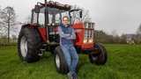 Der IHC 955 ist Tobias Brunners Traumtraktor.  (Bild: «die grüne» / Gian Vaitl)