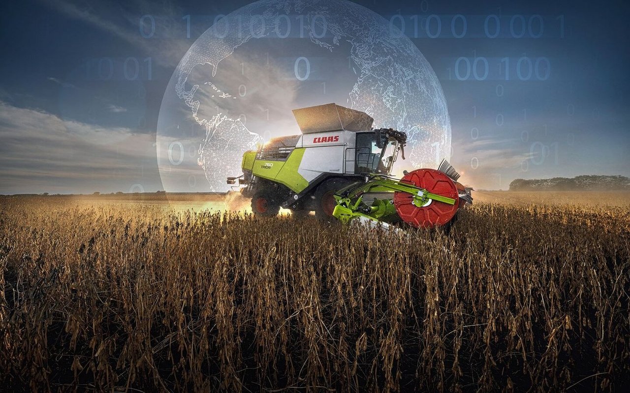 Smarte Maschinen erfassen Daten und übermitteln sie in Server. Mit der neuen Datenverordnung bestimmt der Landwirt, wer Zugang zu den Daten hat.
