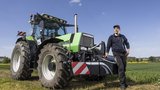 Der Deutz-Fahr Agrostar 6.61 ist der Traumtraktor von Dominik Wyss aus Bünzen AG  (Bild: «die grüne» / Pia Neuenschwander)