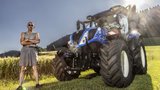 Der New Holland T5 120 DCT von Niklaus Bürki aus Bowil BE  (Bild: «die grüne» / Pia Neuenschwander)