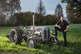 Der Ferguson TED 20 ist Urs Gassers Traumtraktor.  (Bild: «die grüne» / Pia Neuenschwander)