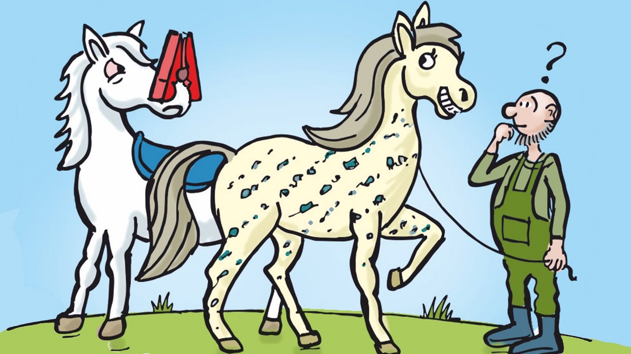 Wer Ihnen einen Edel- oder Blauschimmel andrehen will, erzählt Käse.  Cartoon: Marco Ratschiller/Karma